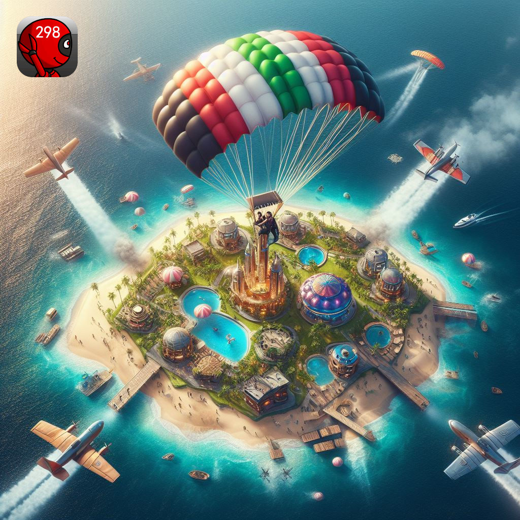 阿聯酋打造「電競夢幻島」 玩家需跳傘入境